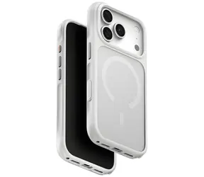 UNIQ Veren iPhone 18 Pro i 17 Pro biały / Etui ochronne / Ładowanie MagClick