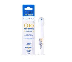 Biovene Przeciwzmarszczkowy Q10 Extra Firming Roll-on koncentrat do okolic oczu
