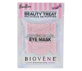 Biovene Beauty Treat Pyszne płatki pod oczy redukujące opuchliznę i cienie pod oczami