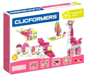 Zestaw konstrukcyjny CLICFORMERS Blossom / 150 elementów / od 4 lat
