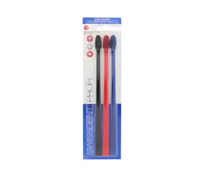 Szczoteczka do zębów Swissdent Profi Colours Trio Classic 3 szt.