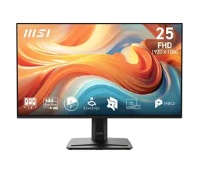 24,5" MSI Pro MP251 E14A czarny / Monitor / IPS / FHD / 144 Hz / 1 ms / VESA