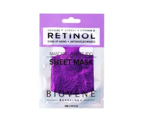 Biovene Retinol Maska w płachcie na oznaki starzenia
