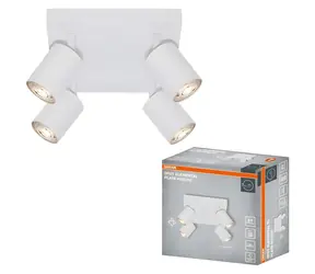 OSRAM Spotlight 4X GU10 biały / Lampa / 4X GU10 / wnętrze