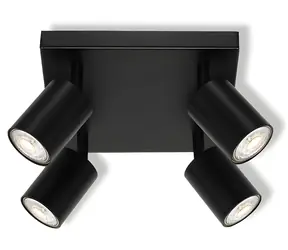OSRAM Spotlight 4X GU10 czarny / Spotlight / 4X GU10 / czarny