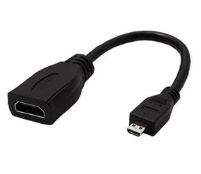 Obniżenie Value HDMI A(F) - microHDMI D(M) 15cm / Obniżenie / High Speed / Ethernet
