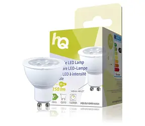 Żarówka HQ MR16 GU10 / LED / 5,5 W / 350 lm / 2700K ciepła biel / ściemnialna