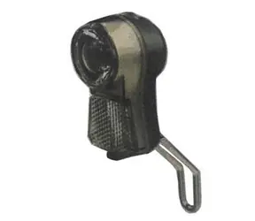 Pro-T PLUS 7128 / Przednia lampa rowerowa / 30 luksów / 1x LED / Mocowanie do widelca