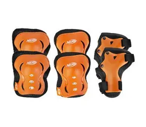 Spokey Hasbro Armor pomarańczowy / Zestaw ochraniaczy / 3 szt. / Rozmiar L