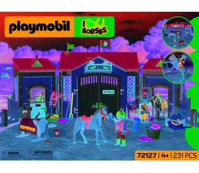 Playmobil Kocham konie 72127 Duża stajnia / zestaw konstrukcyjny