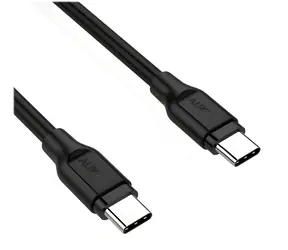 OEM CB-CC1P USB-C - USB-C czarny / Kabel / PD 60W / 3A / 5Gbps / 1 m