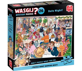Puzzle JUMBO WASGIJ Mystery 26: Date! / 1000 elementów / od 12 lat