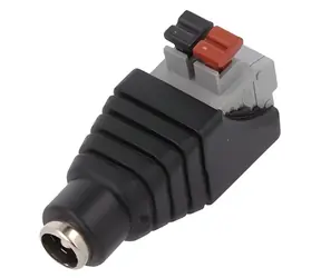 Gniazdo DC 2,1 mm Tipa z zaciskiem sprężynowym / Złącze / 2,1 mm
