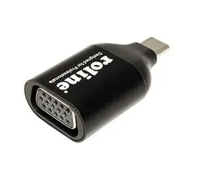 Konwerter / Adapter Roline USB-C(M) - VGA(F) / maks. 1920x1200 px / 60 Hz