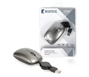 König CSMST200 / Mysz podróżna / 3 przyciski