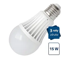 Żarówka Geti A60 ciepła biel / LED / E27 / 15 W