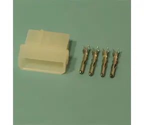 Primecooler PC-C3 biały / złącze Molex / 4-pinowe / 10 szt.
