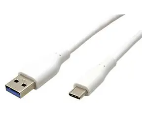 Value USB-A - USB-C biały / Kabel / USB 3.0 / 5 Gbps / 2 m