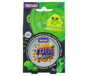 Tuban Modelina Tubi SMART Glow 50 g / Biała / od 3 lat