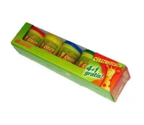 Easy Creative STANDARD Modelina / W kubeczkach z foremkami / 5 kolorów / 280 g