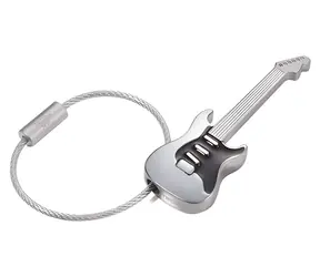Brelok Troika do gitary / Brelok do kluczy / metal, emalia