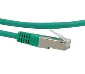 Primecooler Kabel krosowy CAT6 FTP zielony / Kabel krosowy / RJ45-RJ45 / 3 m