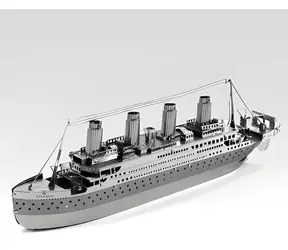 Puzzle metalowe 3D ZOYO Titanic / nano