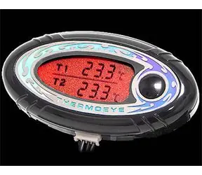 Revoltec Thermoeye / termometr LCD / podwójny wyświetlacz temperatury