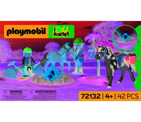 Playmobil Kocham konie 72132 / Jazda konna przy ognisku