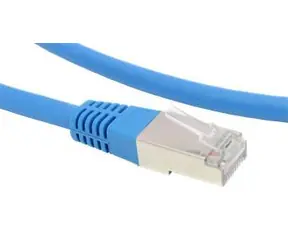 Primecooler Cat6 FTP niebieski / kabel krosowy / RJ-45 / 1 m / 26 AWG miedź