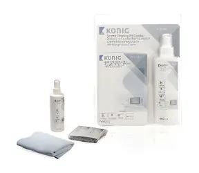 König TVSCC100 / Zestaw do czyszczenia ekranów / 240 ml