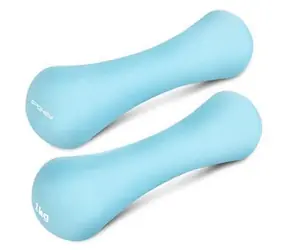 Spokey BONE / Zestaw hantli neoprenowych / 2x 1 kg