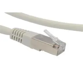 Primecooler Kabel krosowy FTP Cat6 5m szary / Kabel krosowy / RJ45-RJ45 / ekranowany / 26 AWG