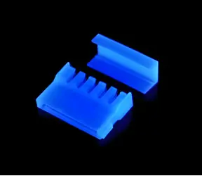 Primecooler PC-MTSATA4P niebieski / złącze UV / SATA 4pin żeńskie