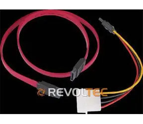 Zasilacz Revoltec SATA 60 cm / Adapter