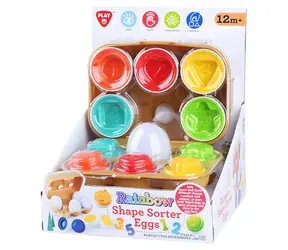 PLAYGO Rainbow Egg Wrap 2 / Puzzle / Plastik / od 3 lat
