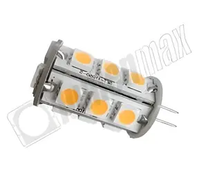Lumenmax EL-G4-3 / Żarówka LED / G4 / 3 W / 230 lm / ciepła biel / 12V