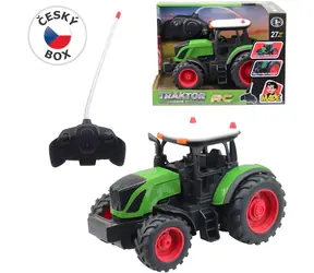 Ciągnik RC / Zabawka / Maszyna rolnicza / Zdalnie sterowany / 22 cm / od 3 lat