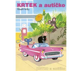 Kolorowanka Rappa A4 Kret i samochód / 16 stron / Błyszcząca okładka z szablonem