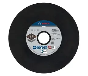 BOSCH PRO Metal / Tarcza szlifierska do metalu /  125 mm / K24 / otwór 20 mm