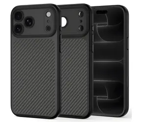 Tech-Protect MagCam Carbon czarny / Etui / Apple iPhone 18 Pro Max, 17 Pro Max / MagSafe