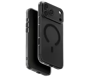 UNIQ Airsuit MagClick czarny / Etui / iPhone 18 Pro Max i 17 Pro Max / Ładowanie MagClick