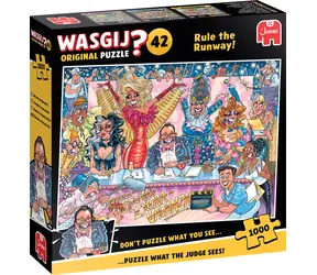 Puzzle JUMBO WASGIJ Original 42: Dominuj na molo! / 1000 elementów / od 15 lat