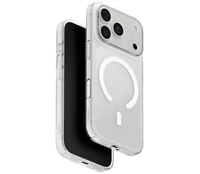 UNIQ Airsuit Hybrid MagClick transparentny / Etui ochronne / iPhone 18 Pro/17 Pro / Ładowanie MagSafe