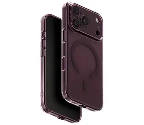 UNIQ Airsuit MagClick bordowy / Etui ochronne / iPhone 18 Pro/17 Pro / Ładowanie MagSafe