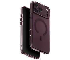 UNIQ Airsuit MagClick bordowy / Etui ochronne / iPhone 18 Pro Max/17 Pro Max / Ładowanie MagSafe