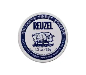 Reuzel Hollands Finest Pomade Clay Matte Pomade Do definiowania i kształtowania włosów 35 g