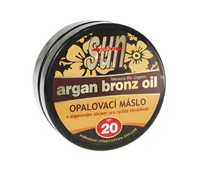 Vivaco SUN Argan Bronz Oil Masło do opalania z organicznym olejkiem arganowym SPF 20 200 ml