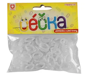 Rappa Retro w kształcie litery C świecące / 150 szt.