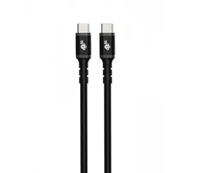 USB-C - USB-C czarny / Kabel / silikonowy / 2 m